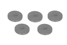 Vožtuvo plokštelė PZ25330/5 25mm x3,3mm, (5 vnt.) Tinka: HONDA; TRIUMPH; YAMAHA