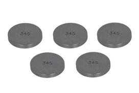 Vožtuvo plokštelė PZ25345/5 25mm x3,45mm, (5 vnt.) Tinka: HONDA; TRIUMPH; YAMAHA