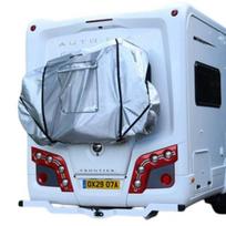 Dviračio užvalkalas OXFORD Aquatex Touring Deluxe spalva sidabro - 1-2 dviračiai; su tvirtinimo dirželiais
