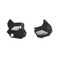 Sankabos ir generatoriaus apsaugos kompl. 91107 POL POLISPORT, spalva: juoda Tinka: HONDA CB, CBR, CRF; KAWASAKI EX, Z 650/1100 2014-2022
