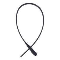 Trosas su užsegimu Combi Zip Lock OXFORD spalva juoda 470mm