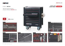 įrankių vežimėlis 384 vnt. SONIC 738477