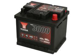 Akumuliatorius YUASA YBX3063 12V 45Ah 440A D+