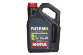 Variklio alyva 4T 10W40 MOTUL NGEN 5 4l 4T, API SP JASO MA-2 Pusiau sintetinė