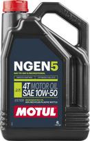Variklio alyva 4T 10W50 MOTUL NGEN 5 4l 4T, API SP JASO MA-2 Pusiau sintetinė