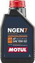 Variklio alyva 4T 15W50 MOTUL NGEN 7 1l 4T, API SP JASO MA-2 sintetinis