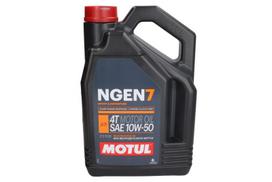 Variklio alyva 4T 10W50 MOTUL NGEN 7 4l 4T, API SP JASO MA-2 sintetinis