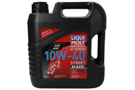 Variklio alyva 4T 10W40 LIQUI MOLY Race 4l 4T, API SN; SN PLUS JASO MA-2 sintetinis