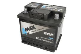 Akumuliatorius 4MAX BAT50/540R/AGM/4MAX 12V 50Ah 540A D+