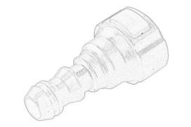 adapteris, priekinių žibintų plovimo vandens siurblys 8U0 955 875