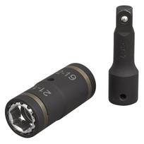 Galvutė šešiakampė 1/2" 17; 19; 21; 22 mm