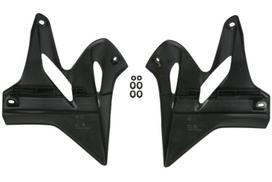 Radiatorių apsaugos, spalva Juoda Tinka: YAMAHA YZ 125/250 2015-2021