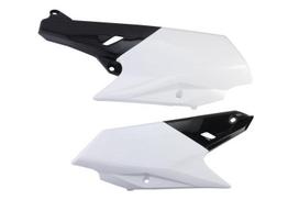 Šoninės apsaugos, spalva Balta/Juoda Tinka: YAMAHA WR, YZ 250/450 2014-2019