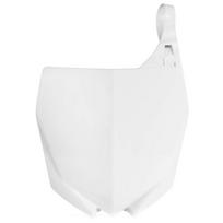 Startinis numeris (plastron), spalva Balta Tinka: YAMAHA YZ 85 2015-2021