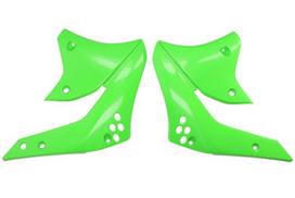 Radiatorių apsaugos, spalva Žalia Tinka: KAWASAKI KX 250 2006-2008