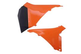Oro filtro apsauga, spalva Oranžinė Tinka: KTM SX, SX-F 125-450 2011-2012