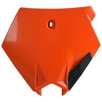 Startinis numeris (plastron), spalva Oranžinė Tinka: KTM SX, SX-F, XC 125-450 2003-2012