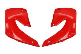 Radiatorių apsaugos, spalva Raudona Tinka: HONDA CR 125/250 2000-2001
