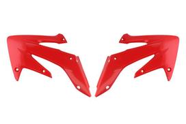 Radiatorių apsaugos, spalva Raudona Tinka: HONDA CRF 250 2004-2009