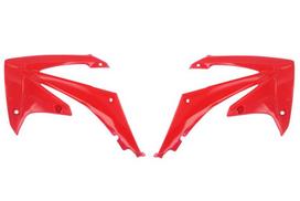 Radiatorių apsaugos, spalva Raudona Tinka: HONDA CRF 250/450 2009-2013