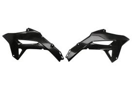 Radiatorių apsaugos, spalva Juoda Tinka: HONDA CRF 250/450 2021-2023