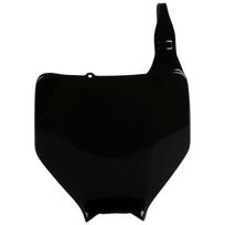 Startinis numeris (plastron), spalva Juoda Tinka: KAWASAKI KX 250 2004-2008