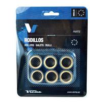 Variatoriaus svareliai 10,5g 6vnt. Tinka: BENELLI; HONDA; ITALJET; KAWASAKI; KYMCO; MALAGUTI; MBK; PEUGEOT; RENAULT; YAMAHA