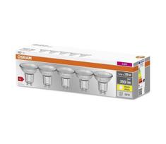 KOMPLEKTAS 5x LED elektros lemputė PAR16 GU10/4,3W/230V 2700K 120° - Osram