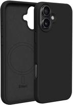 Dėklas Telforceone Etteri Silicone Mag Apple iPhone 16 6,1' juodos spalvos