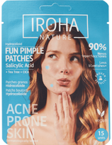 Iroha pleistrai su salicio rūgštimi nuo spuogų ir profilaktikai Iroha Fun Pimple Patches 15vnt