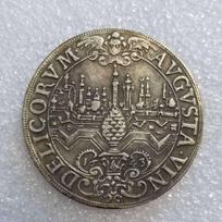 1643 m. vokiškos proginės kolekcinės suvenyrinės sidabrinės monetos