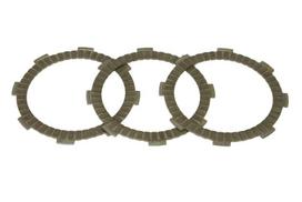 Sankabos trinties plokščių komplektas Tinka: HONDA 50J, 80F, 110 K, 50, 80, 80Z, 50S, 50SD, 50S (Euro), 75K4, 75K5, 80R