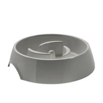 HUNTER ATLANTA Slow Feeding lėto šėrimo melamino dubenėlis, 550 ml, pilkas