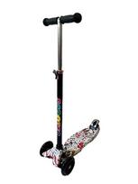 Triratis paspirtukas Scooter, juodas