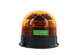 LED švyturėlis, 17W, 12-24V, gintarinis, tvirtinamas varžtais, Ø 127x174mm, E-VENUS, Sacex