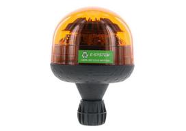 LED švyturys, 17 W, 12-24 V, gintarinis, lanksčiai tvirtinamas prie stulpo, Ø 146x128 mm, E-VENUS, Sacex
