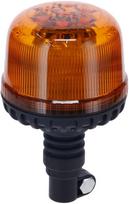 LED švyturys, 20 W, 12-24 V, gintarinis, lankstus tvirtinimas ant stulpo, Ø 126 mm x201 mm
