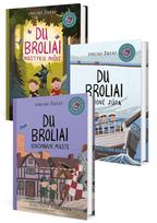 KNYGŲ RINKINYS. Saulius Žukas. DU BROLIAI: Nuotykis miške + Kelionė jūra + Senoviniame mieste