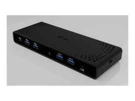 I-TEC Universal Dual 4K Display Docking Station PD 85W + USB-C Charger 100W