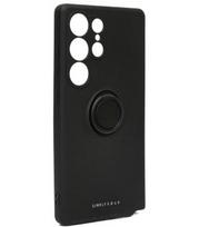 Juodas dėklas Samsung Galaxy S25 Ultra telefonui "Roar Amber Case"