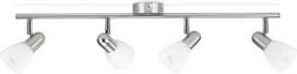 Quadruple ceiling light Burlap bar/tube nickel 4x40W 230V E14 Gaismeklis 5023417E7 40W IP20 915005219601 PL1 | 8718696132999