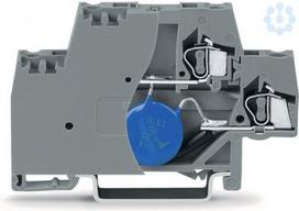 2-kontaktu spaile, 280-504/281-587, 2.5 mm2, pelēka, ar varistoru un gala elementu 115VAC 280-504/281-587 | 4045454353247