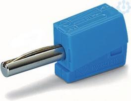 Banana adapteris 4mm 215-711 zils 215-711 | 4045454293543