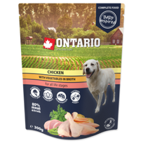 Ontario Vištiena su Daržovėmis sultinyje 300g