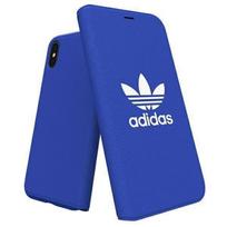 iPhone X / XS Adidas Booklet dėklas Canvas mėlynos spalvos