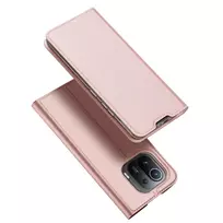 Dux Ducis Skin Pro Bookcase Xiaomi Mi 11 Pro dėklas telefonui rožinės spalvos