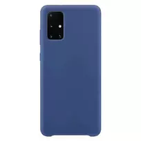 Silikoninis Soft Flexible Rubber Samsung Galaxy S21+ 5G (S21 Plus 5G) dėklas telefonui mėlynos spalvos