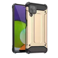 Hybrid Armor Tough Rugged Samsung Galaxy A22 4G dėklas telefonui aukso spalvos
