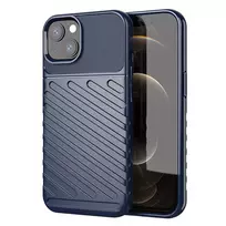 Thunder Flexible Tough Rugged TPU iPhone 13 mini dėklas telefonui mėlynos spalvos