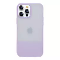 Kingxbar Plain Series Apple iPhone 13 Pro Max silikoninis dėklas telefonui violetinės spalvos